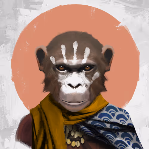 Angry Ape Army Valkyrie #0853