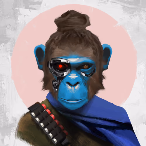 Angry Ape Army Valkyrie #1672