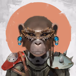 Angry Ape Army Valkyrie #2790
