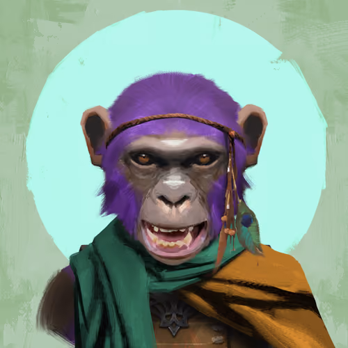 Angry Ape Army Valkyrie #3494