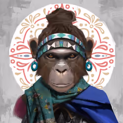 Angry Ape Army Valkyrie #3260