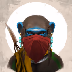 Angry Ape Army Valkyrie #2584