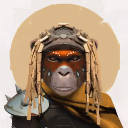 Angry Ape Army Valkyrie #1616