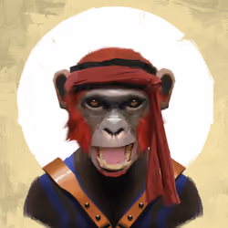 Angry Ape Army Valkyrie #0856