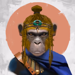 Angry Ape Army Valkyrie #3519