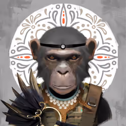 Angry Ape Army Valkyrie #0052