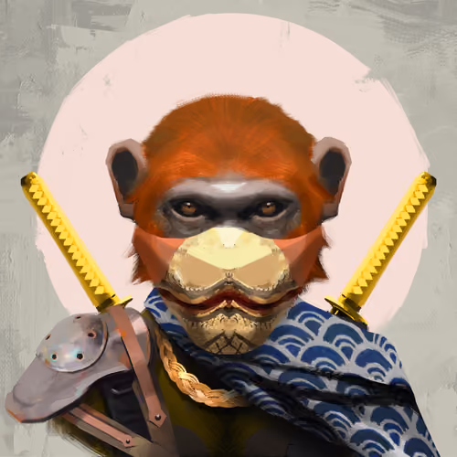 Angry Ape Army Valkyrie #1387