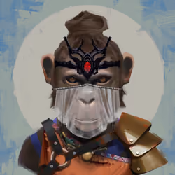 Angry Ape Army Valkyrie #0584