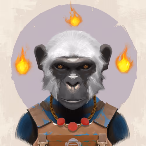 Angry Ape Army Valkyrie #0317