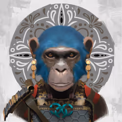 Angry Ape Army Valkyrie #3875