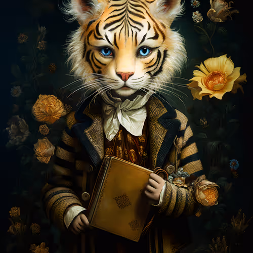 Galaxy of Fantasies. Animals Schoolchildren