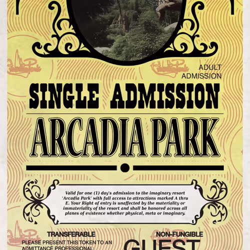 Arcadia Park Single Admission