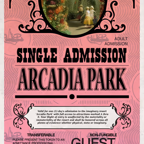 Arcadia Park Single Admission