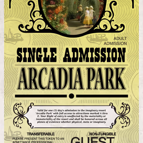 Arcadia Park Single Admission