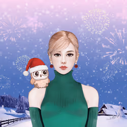Athena Christmas #53