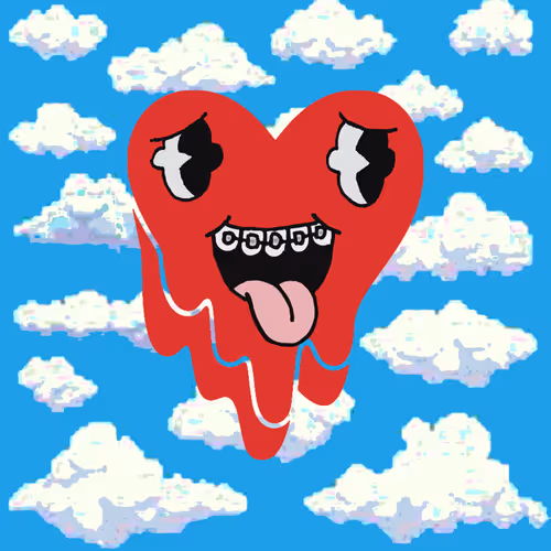2426c Emotional Hearts