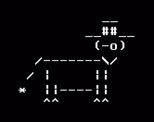 ASCII Cow Serenity