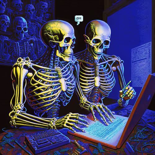 Life Death Cryptoart No 3 Pixelord