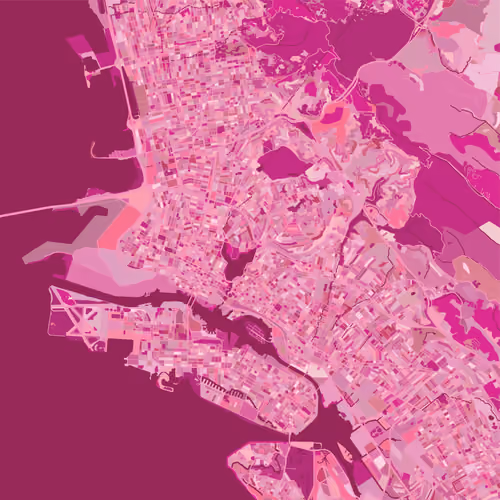 Oakland, CA, USA - Pink