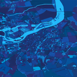 Harbin, China - Midnight blue