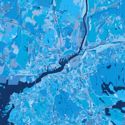 Gothenburg, Sweden - Sky blue