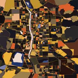 Taiyuan, China - Tribute to Jackson Pollock