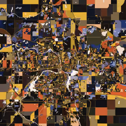 Lansing, MI, USA - Tribute to Jackson Pollock