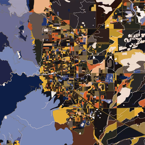 Boulder, CO, USA - Tribute to Jackson Pollock