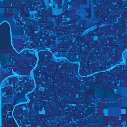 Sacramento, CA, USA - Midnight blue