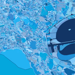 Tunis, Tunisia - Sky blue