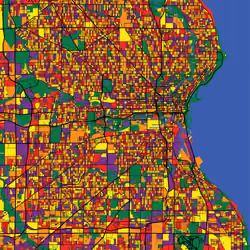 Milwaukee, WI, USA - Rainbow