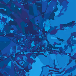 Aix-en-Provence, France - Midnight blue