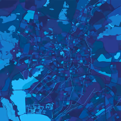 Kunming, China - Midnight blue