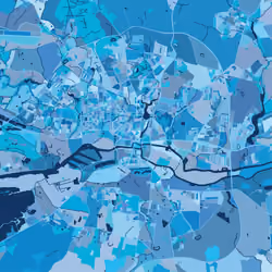 Kaliningrad, Russia - Sky blue