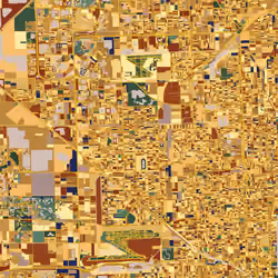 Hialeah, FL, USA - Tribute to Gustav Klimt