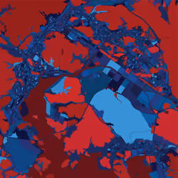 Changwon, South Korea - Bloody blue