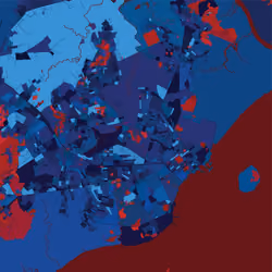 Bissau, Guinea-Bissau - Bloody blue