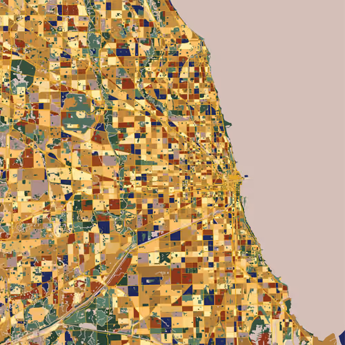 Chicago greater area, IL, USA - Tribute to Gustav Klimt