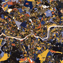 Newcastle, UK - Tribute to Jackson Pollock
