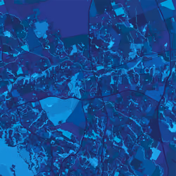 Round Rock, TX, USA - Midnight blue