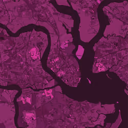 Charleston, SC, USA - Purple