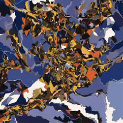 Saint-Étienne, France - Tribute to Jackson Pollock