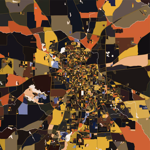Tyler, TX, USA - Tribute to Jackson Pollock