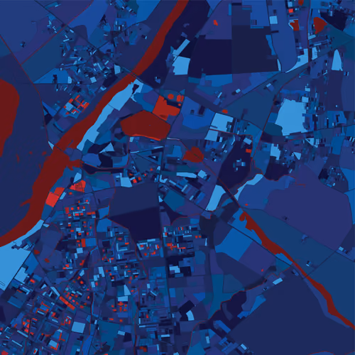 Kota, India - Bloody blue