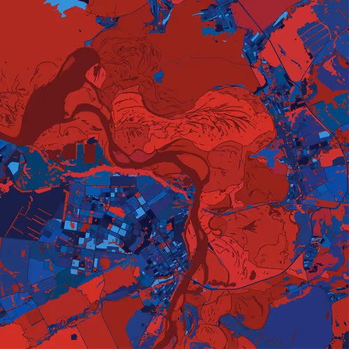 Barnaul, Russia - Bloody blue