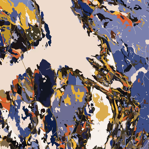 Bergen, Norway - Tribute to Jackson Pollock