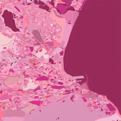 Port Elizabeth, South Africa - Pink