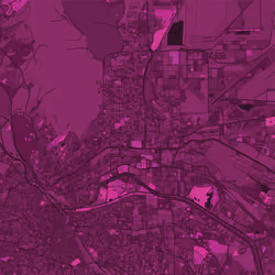 El Paso, TX, USA - Purple
