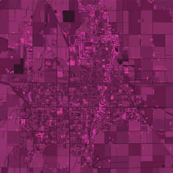 Fargo, ND, USA - Purple