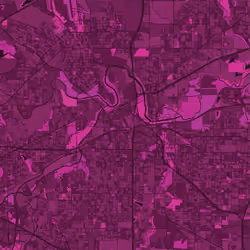 Fort Worth, TX, USA - Purple